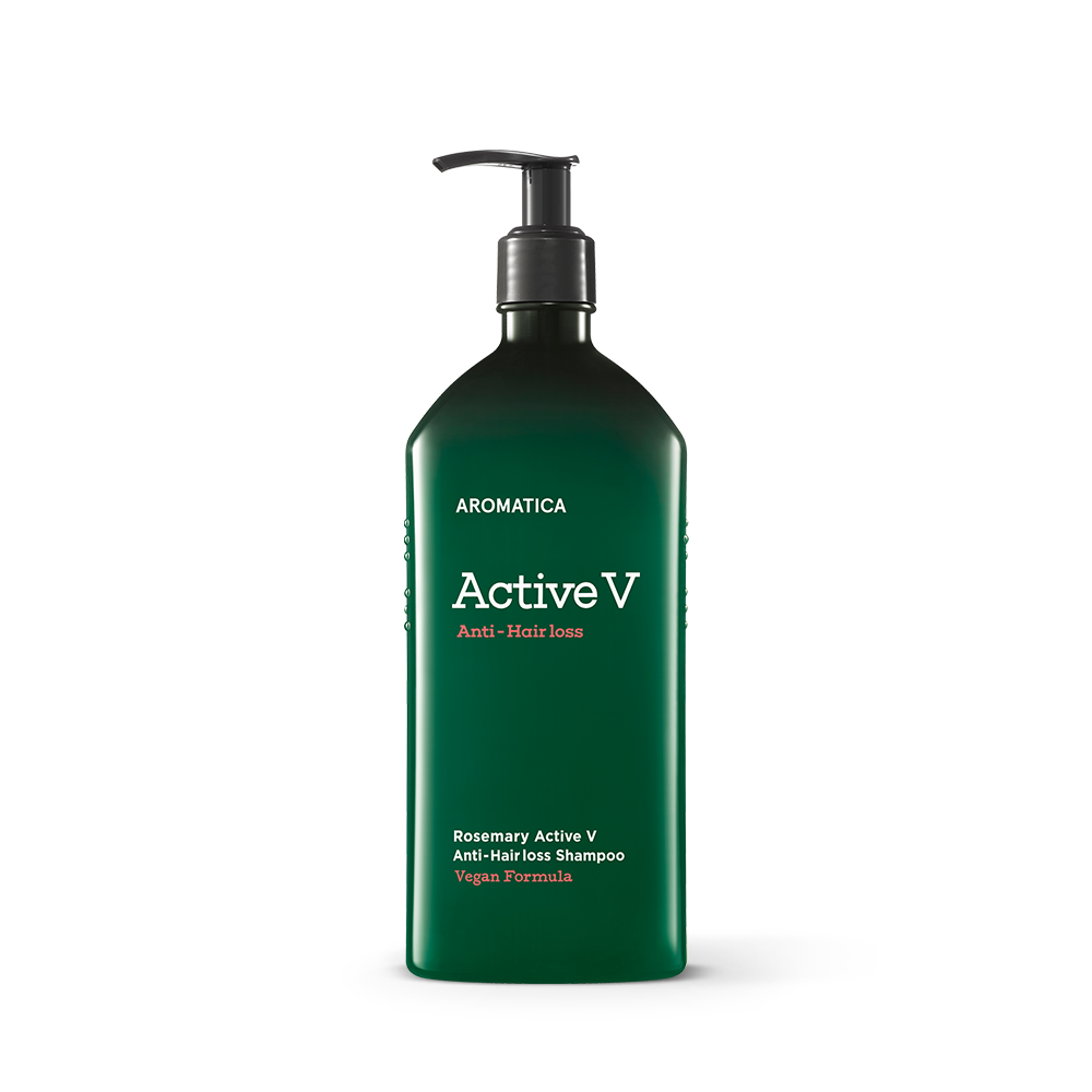 Rosemary Active V Anti-Hair Loss Shampoo 400ml | AROMATICA | kbeauty